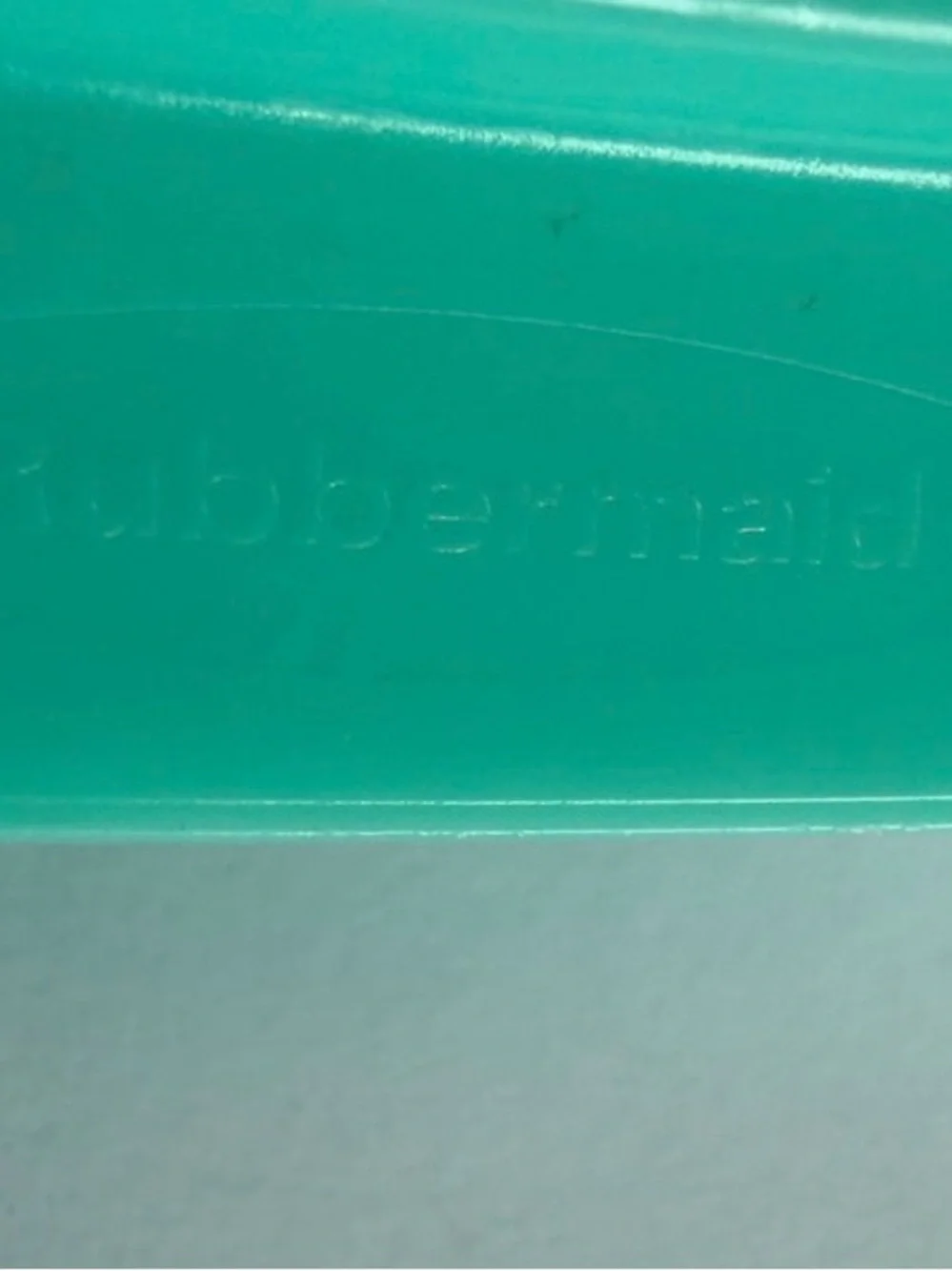 Vintage Rubbermaid Teal Ice Cube Trays Set of 2 Easy Release #2867 Made in USA